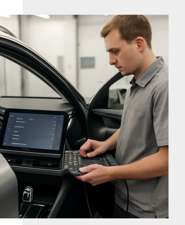 Русификация мультимедиа автомобилей Lynk Co в Ростове-на-Доне