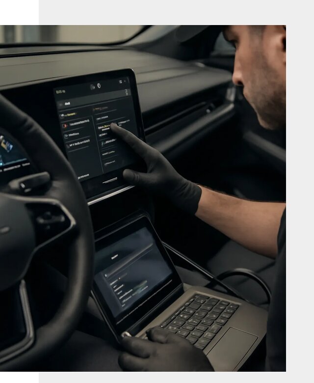 Русификация приборной панели Rising автомобиля в Ростове-на-Доне