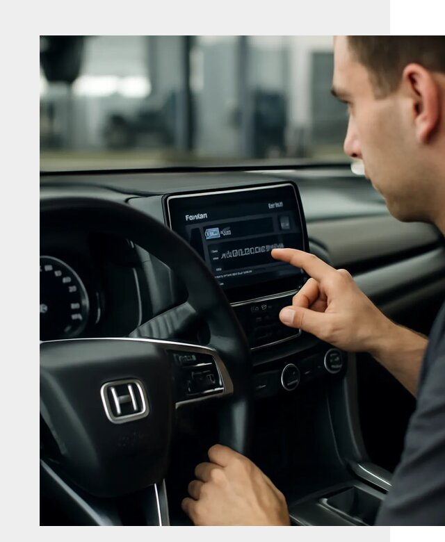 Русификация панели приборов Honda в Ростове-на-Доне по цене 5215 ФастМобиль-Рст